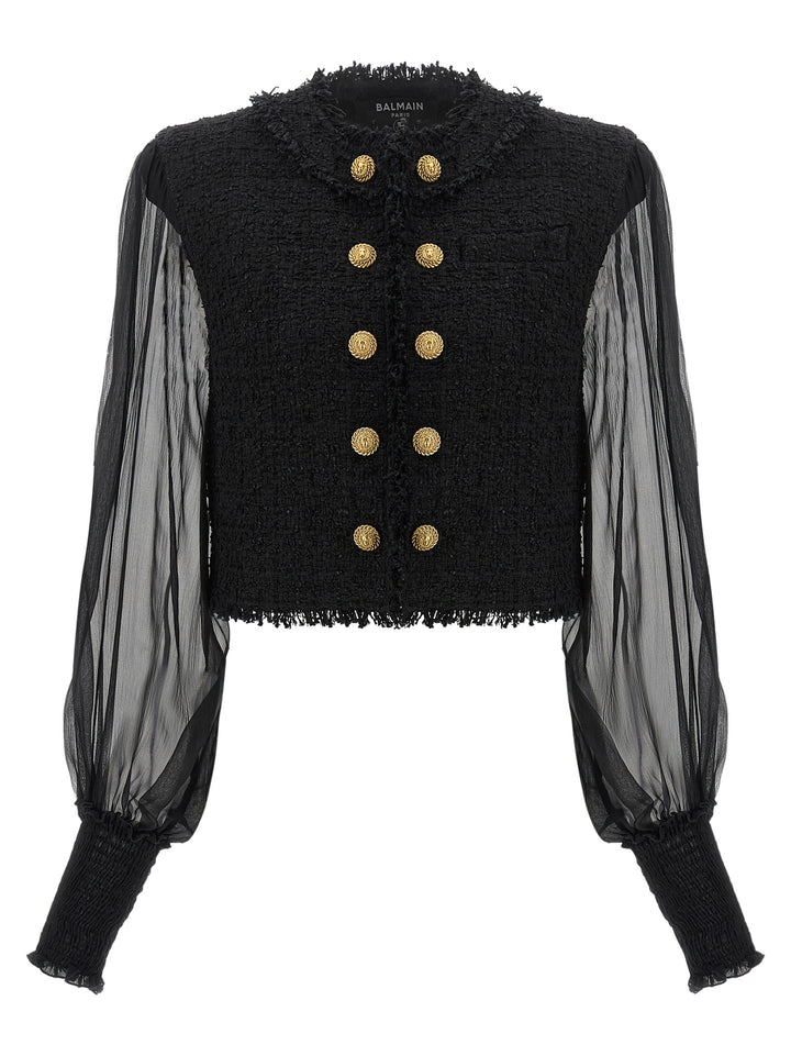 Balmain Spencer Blazer BlazerS - Black | f946be1e154196888f1e9216fe9459f883433bd2