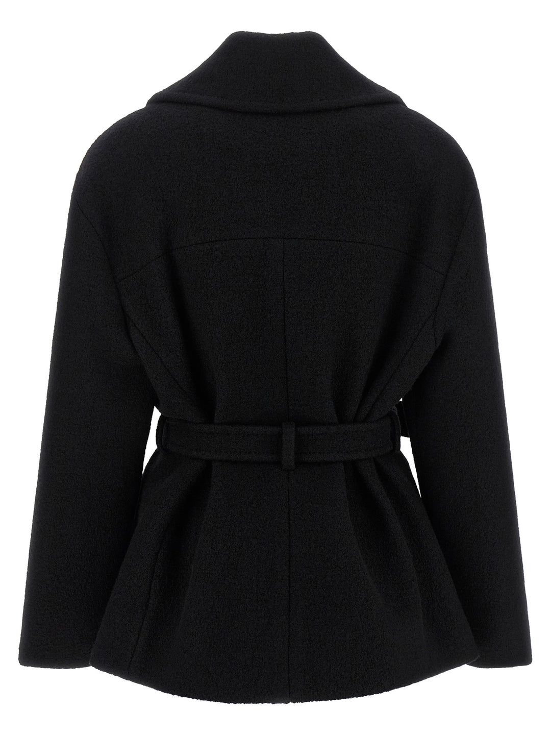 Balmain Anthem Coats and Trench Coats - Black | 06f109d46fafd184c58b21cc96b9155bef18c982