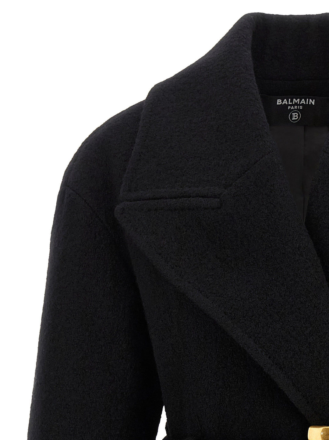 Balmain Anthem Coats and Trench Coats - Black | bc683d08aced339ed29212ce0c337920c8b1e131