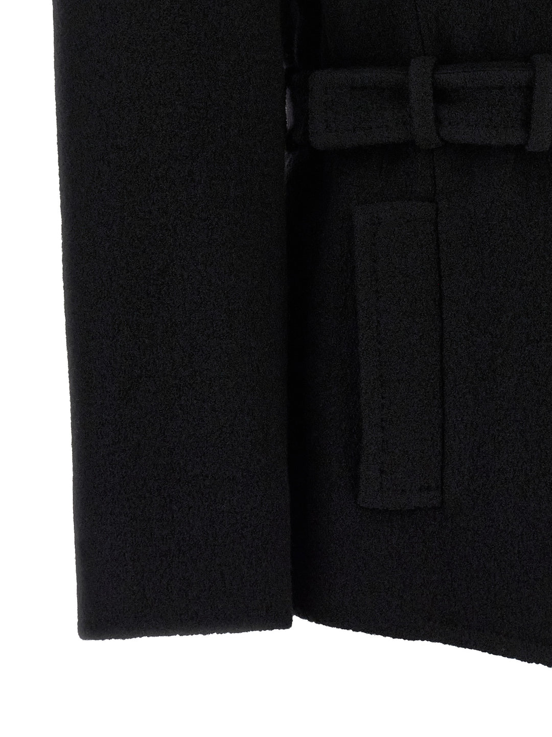 Balmain Anthem Coats and Trench Coats - Black | ebcbcdd1fe7e499e05d1285045588dc2ddd04a6e