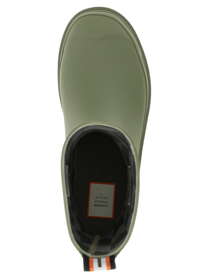 Maison Kitsune Downpour Boots and Ankle Boots - Green | cf7c73b18997a920a2b03d759509faee46e042d9