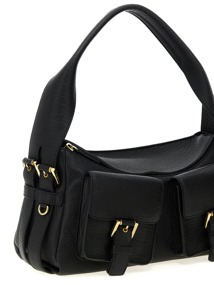 Mulberry Maggie Shoulder Bags - Black | 14ac30378d7493a73d76185efc31579ca83a6a28