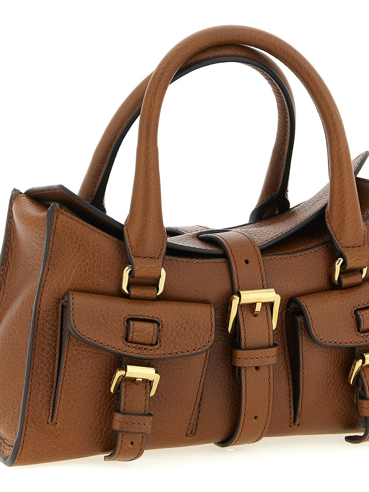 Mulberry Mini Roxanne Hand Bags - Brown | 22bca6deae2e12fbd534362f695bd21f74b4b1a2