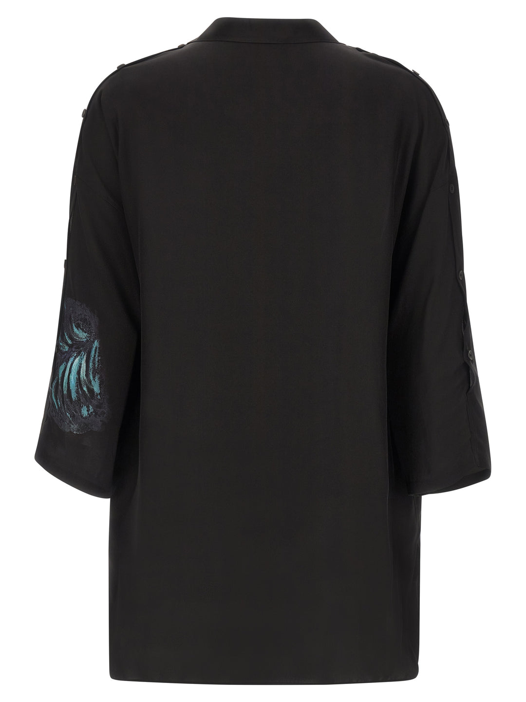 Yohji Yamamoto Silk Shirt Shirt and Blouse - Black | 3612a71f7373c7b779b735bf182d534a6565d313