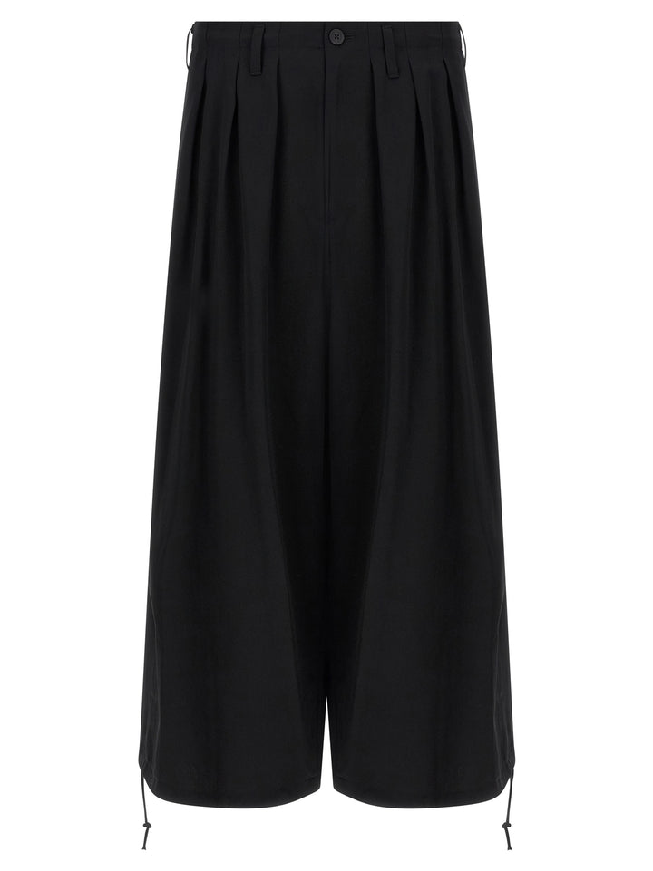 Yohji Yamamoto Slim Baloon Pants - Black | c0a0e6de1ac37528b7297b792d132b277cd51545