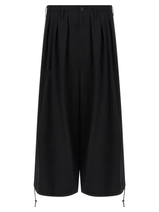 Slim Baloon Pants Black