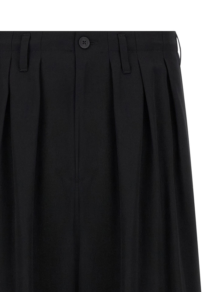Yohji Yamamoto Slim Baloon Pants - Black | da037f19d0cb519be51e80ff9ae0658b2f9529d3