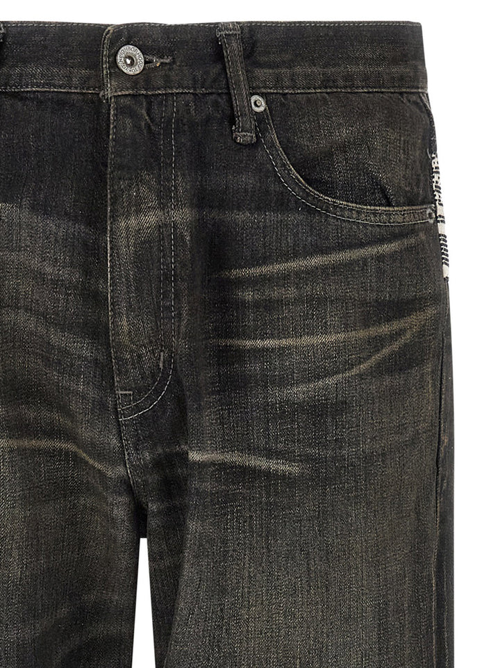 Yohji Yamamoto Savege Denim Jeans - Black | 2d6d0006b05e968d105f54f06efb7ec2fea6aba3