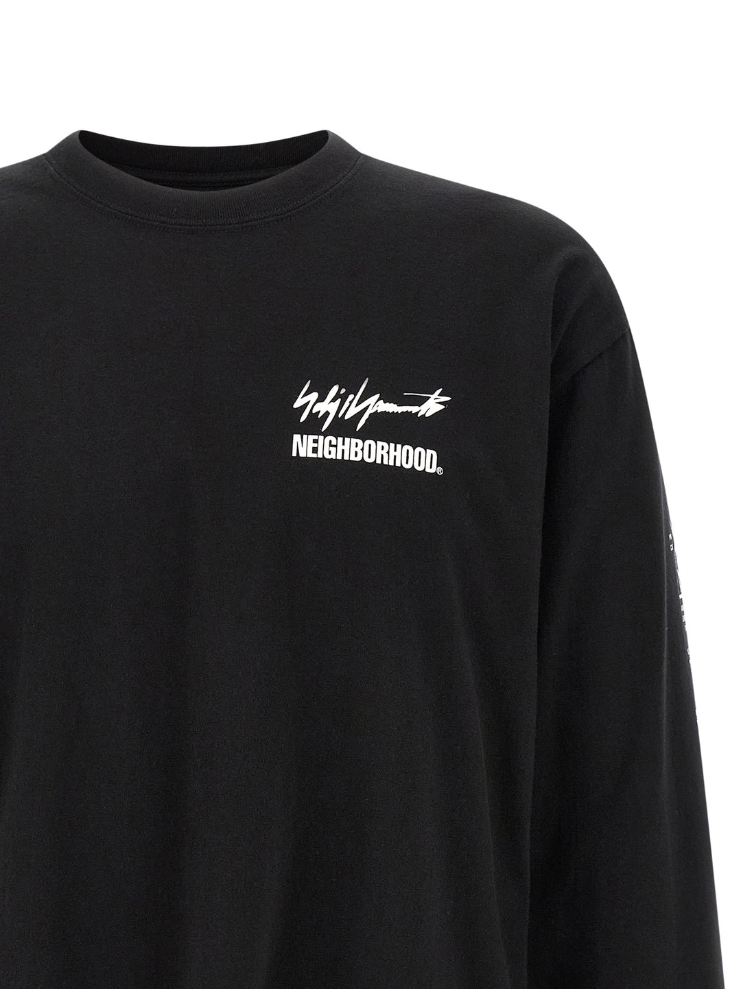 Yohji Yamamoto Ls Tee T-shirt - Black | 5f5da989a153188a9228def10802d36c9753da7c