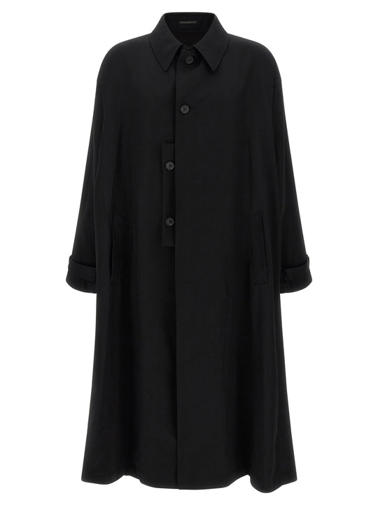 Light Wool Trench Coat Coats And Trench Coats Black