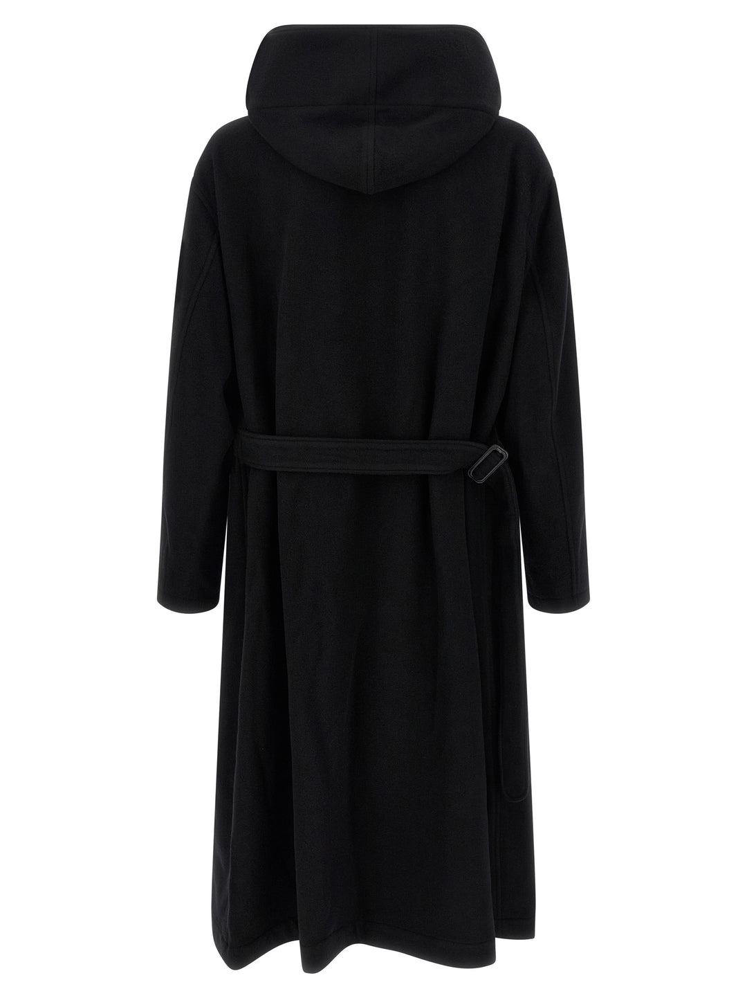 Yohji Yamamoto Hooded Coat Coats and Trench Coats - Black | 31dc8d38186d4d0e944e1f4e4b823ad9474fc267