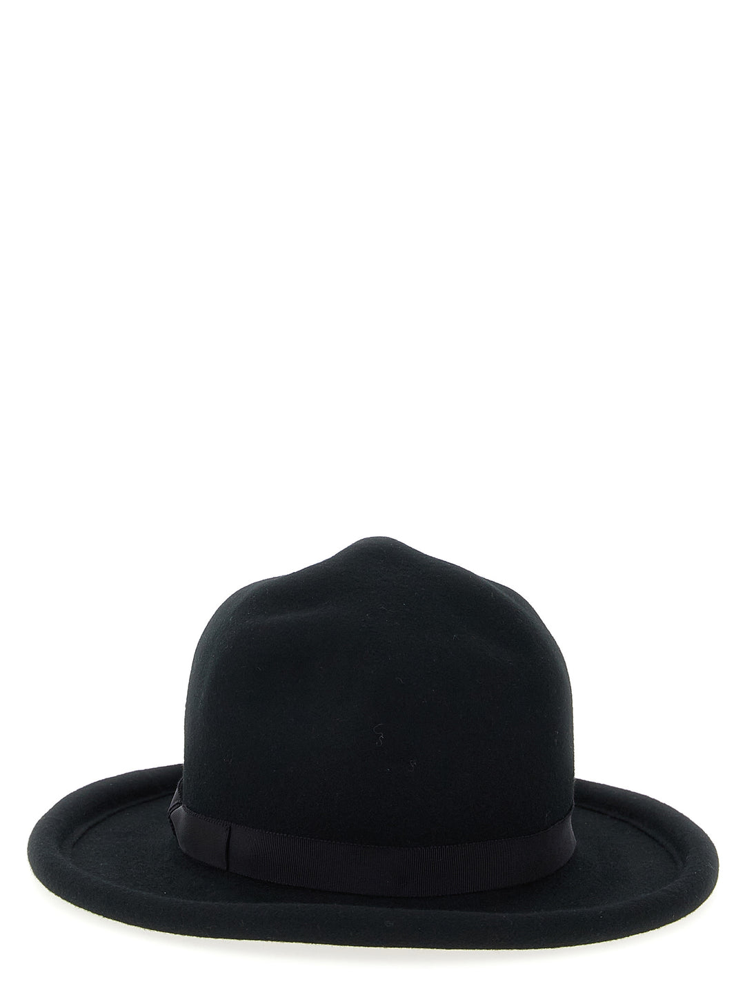 Yohji Yamamoto Wool B Tube Brim Plain Mtn Hats - Black | 7a7101a6f47170c77ed1377080b06f31197708b0