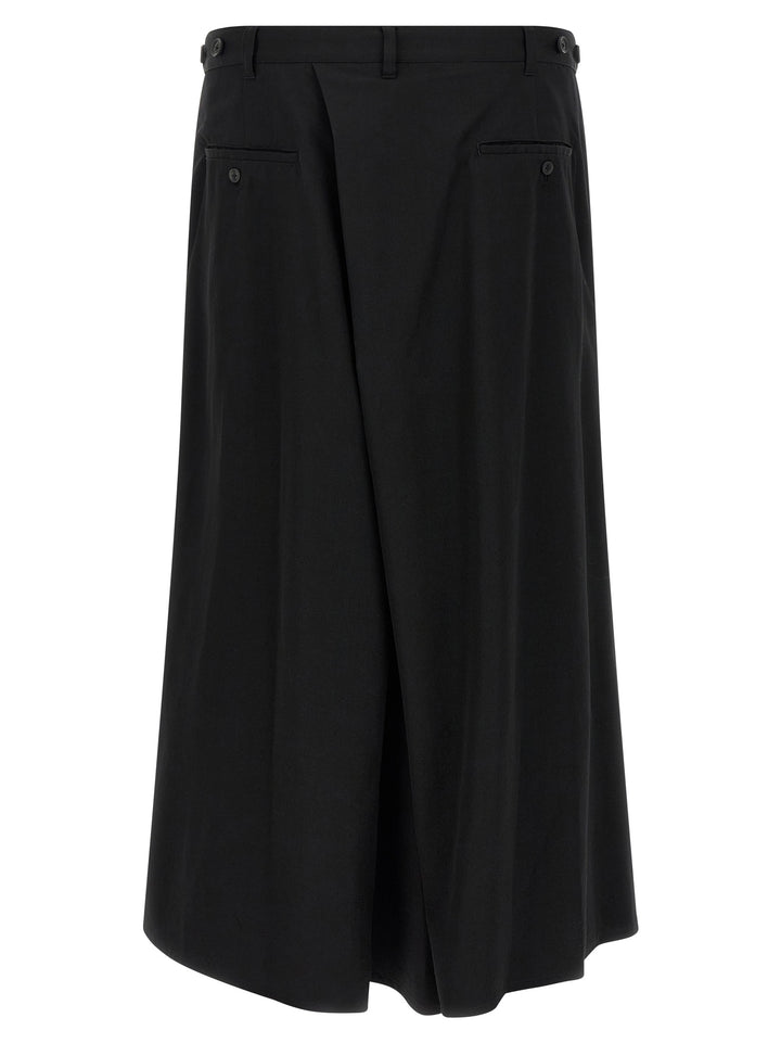 Yohji Yamamoto Hakama Pants - Black | 20686443bbc235b633891fb6d0818358d4d2d9f4