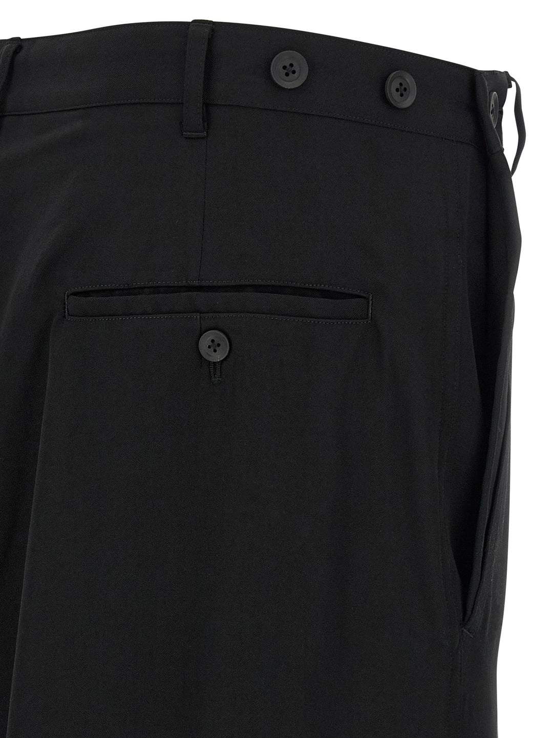 Yohji Yamamoto Hakama Pants - Black | e29e48de79288a22ea5529475735896ee15eda74