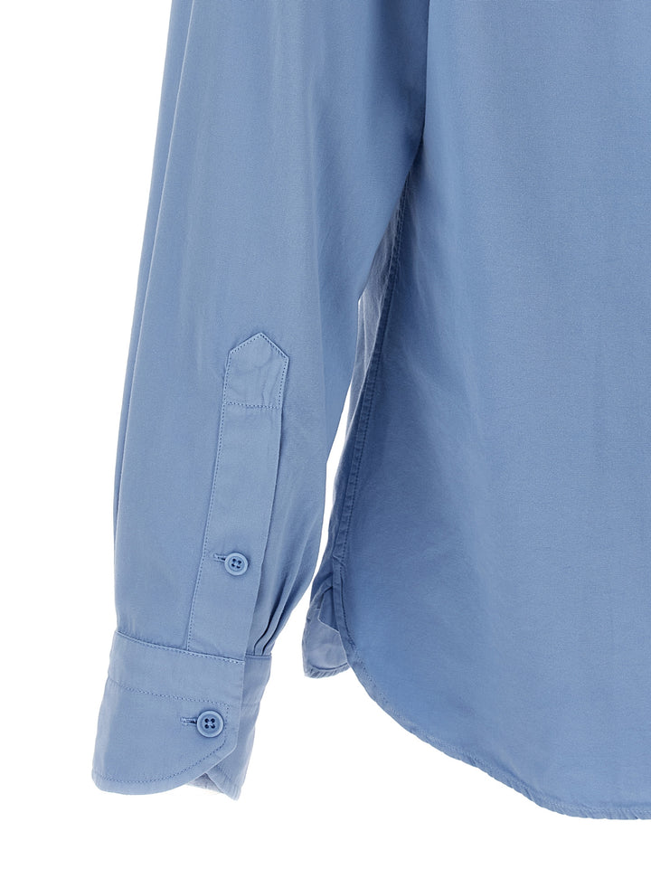 Tom Ford Faille Shirt Shirt and Blouse - Light Blue | 98119e057ec8d70ba210a9b16f06bf68b9ac2b9b