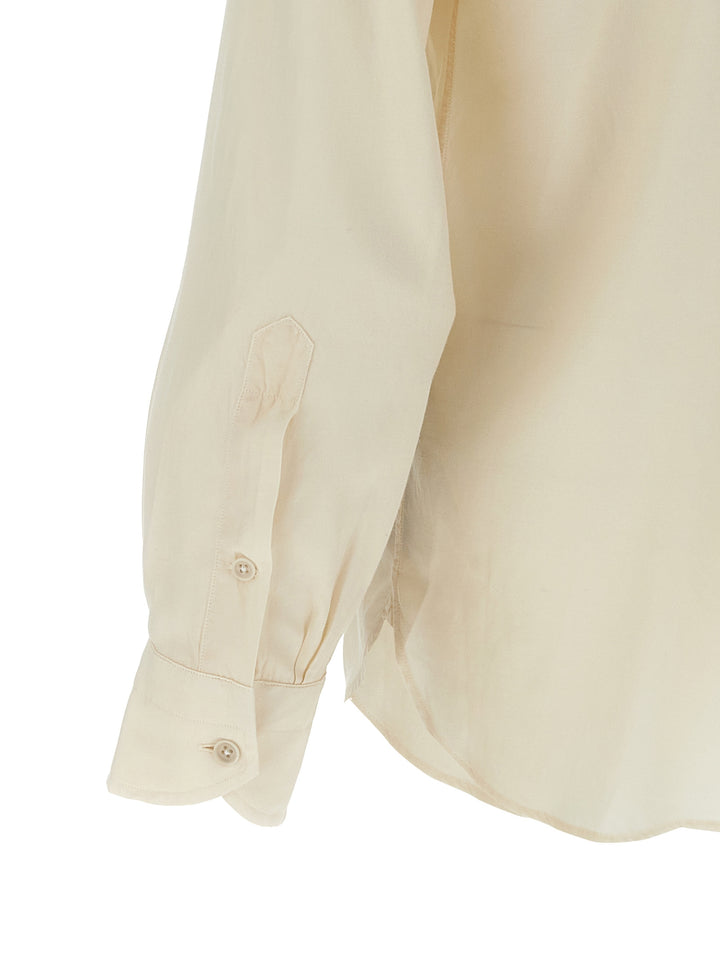Tom Ford Twill Shirt Shirt and Blouse - White | 3b9e92400f9791f2b760dd24a8c069df94a357a0