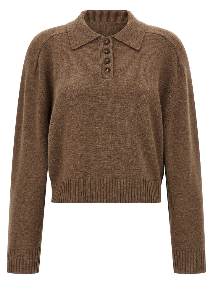 Loulou De Saison Homere Sweaters and Cardigans - Brown | 0852f7589a8a5a2dd11d6b3ebee6602aae8858df