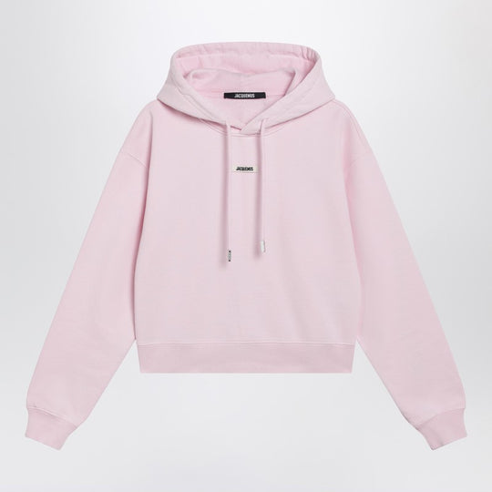 Pink Hoodie With Logo