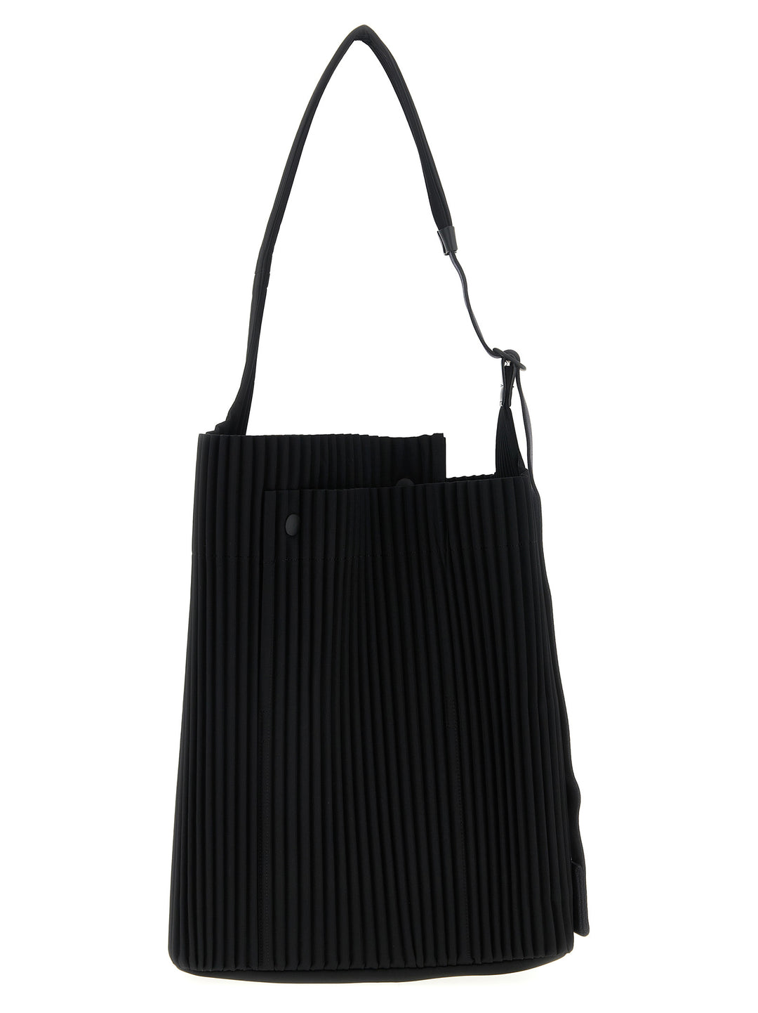 Homme Plisse' Issey Miyake Utility Shoulder Bags - Black | b35566fd6598d4f2806a369b102ddce9329fce5a