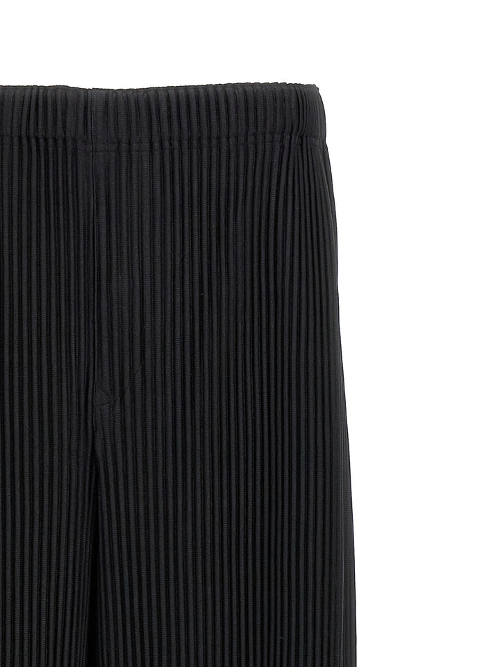 Homme Plisse' Issey Miyake Monthly Colors: September Pants - Black | b6bc3ad336d68e83bdafa26d099261275798321e