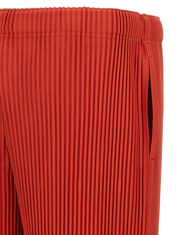 Homme Plisse' Issey Miyake Monthly Colors: September Pants - Red | fe8ae2a4dae79e6dc6a1b4fd678e82e3dbb2926f