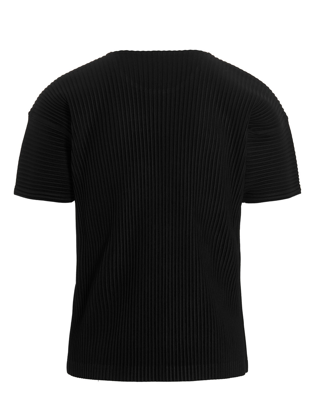 Homme Plisse' Issey Miyake Basics T-shirt - Black | 443b668f69174aeb4e59be0f66d9362dafff89ad