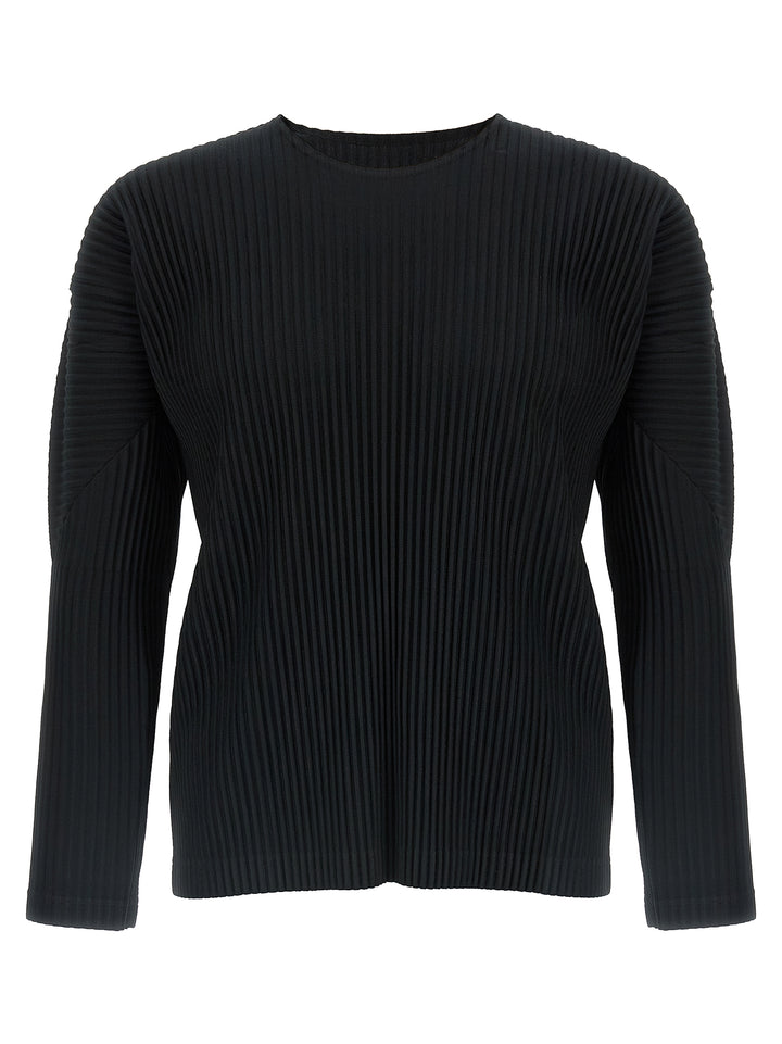 Homme Plisse' Issey Miyake Basics T-shirt - Black | ccebba51998b58b0b55aa69504b4b9b546cc3561