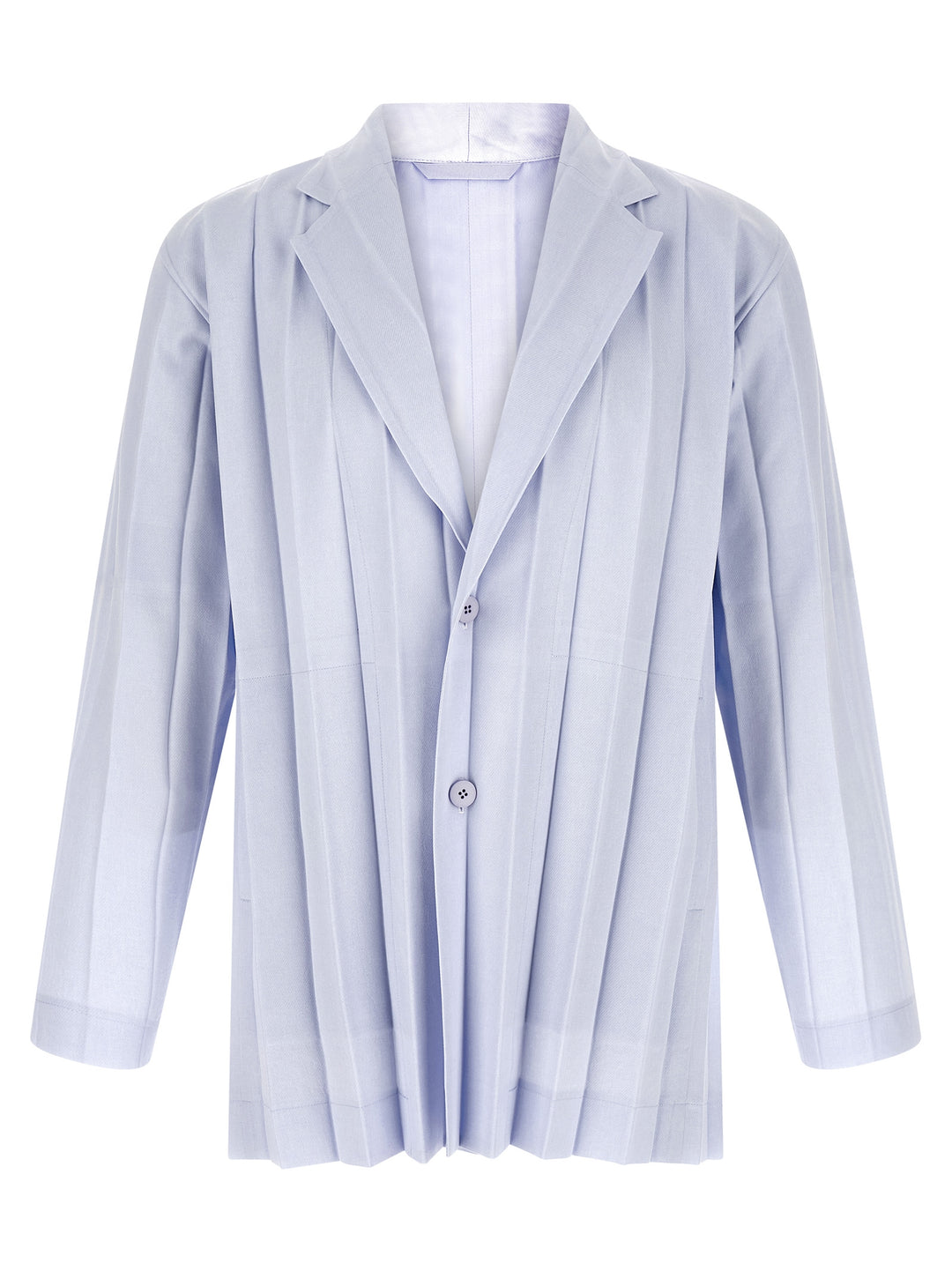 Homme Plisse' Issey Miyake Edge Ensemble Blazer - Light Blue | 44d5f8e0bd83023e160e88ab06a3af66449e78a4