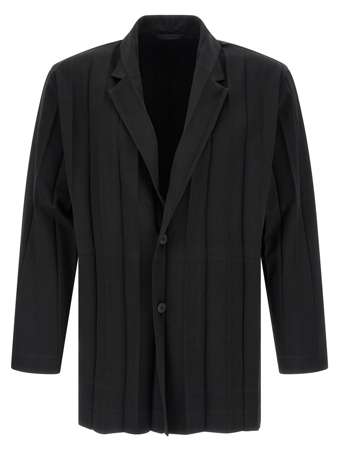 Homme Plisse' Issey Miyake Edge Ensemble Blazer - Black | 216fd61a61d127b0b46832712963abd3ca01ba45