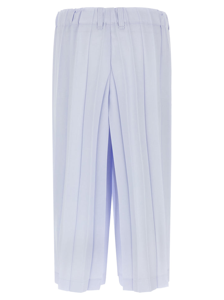 Homme Plisse' Issey Miyake Edge Ensemble Pants - Light Blue | a96e3810669aa6b822a2a18eba55d0e2d1ad7aac