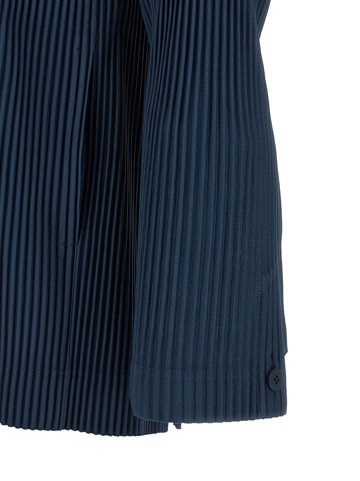 Homme Plisse' Issey Miyake Tailored Pleats 1 Blazer - Blue | 823e8dd1de2c33a99836be77a2cbaa6fe89b65df
