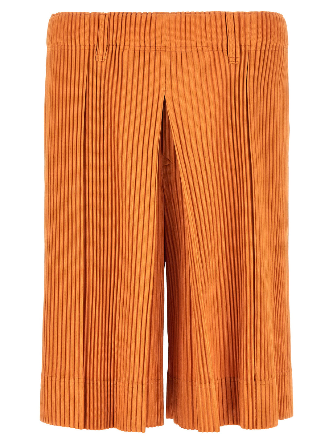 Homme Plisse' Issey Miyake Tailored Pleats 2 Bermuda and Short - Orange | c5927f8a741e584ee5595e6ce13c14f2f59378f2