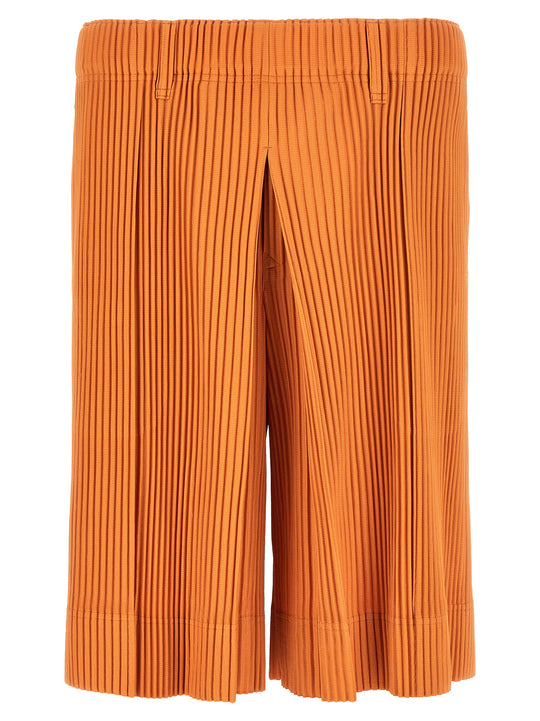 Tailored Pleats 2 Bermuda And Short Orange