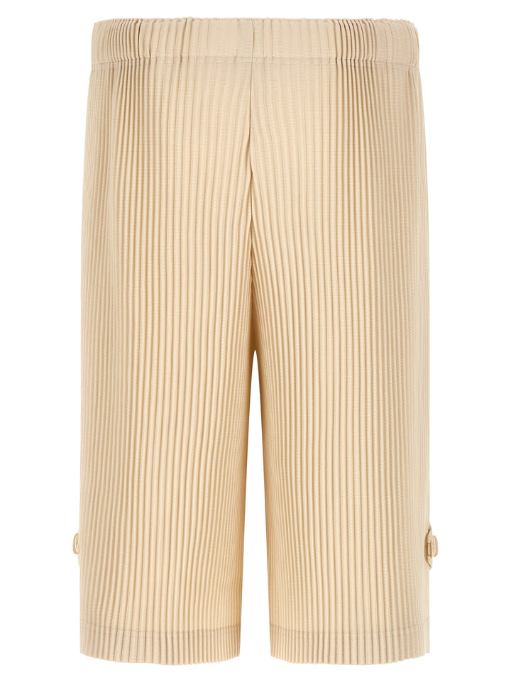 Homme Plisse' Issey Miyake Wear Or Wrap Bermuda and Short - Beige | 03539d1c82e35cad0a9ada40272c594bde36e71c