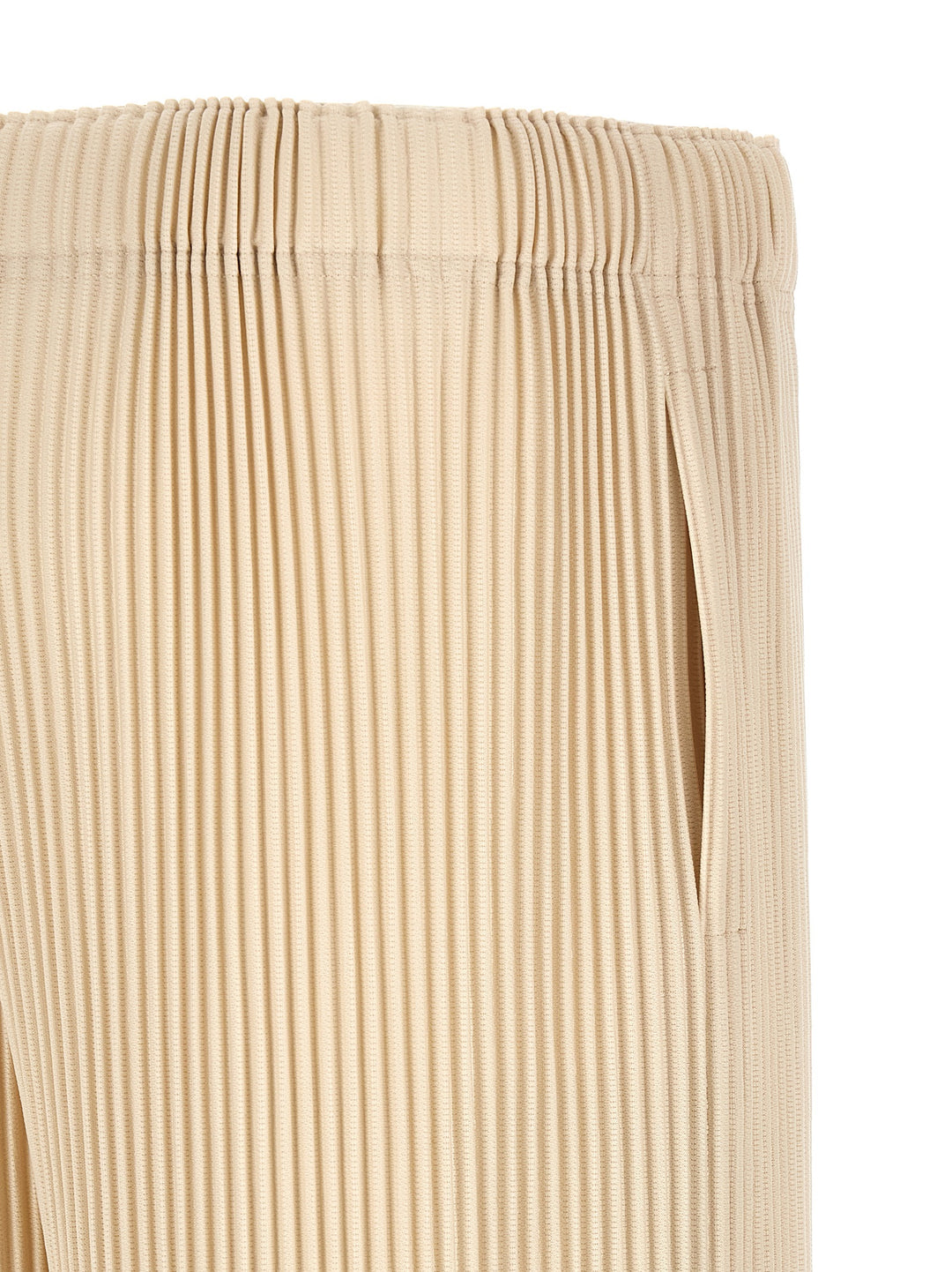 Homme Plisse' Issey Miyake Wear Or Wrap Bermuda and Short - Beige | 49f79c20be73e288fdc85fd349514cec862d7407