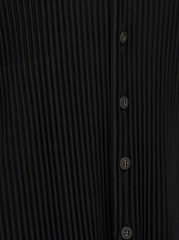 Homme Plisse' Issey Miyake Basics Gilet - Black | 74dde37a1f4f3f46b5142fb41aed60bcbc123f11
