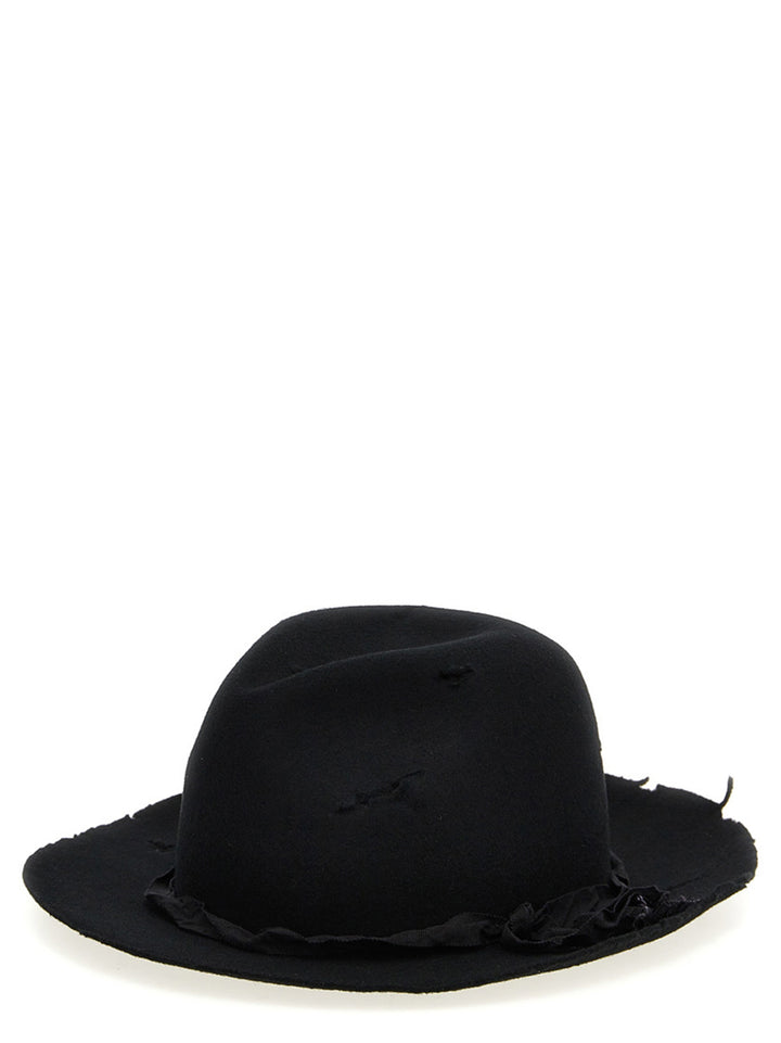 Yohji Yamamoto Soft Hats - Black | 7a06bc6b60d60642ddf8eb45d29fa7bcf3c70bb2