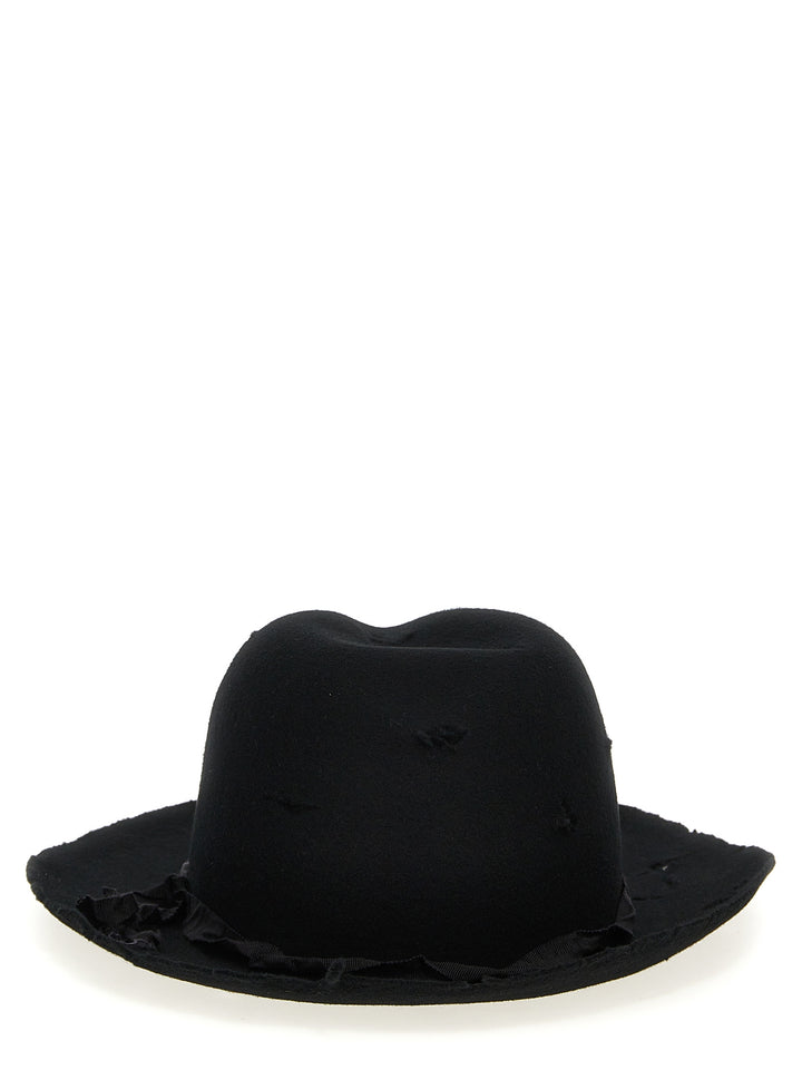 Yohji Yamamoto Soft Hats - Black | 25fde4bb10c7ca9cabc44af37fa417541bec4a84