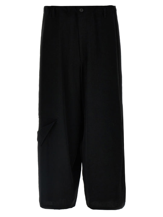 Ta Tuxedo Cut-Out Detail Pants Black