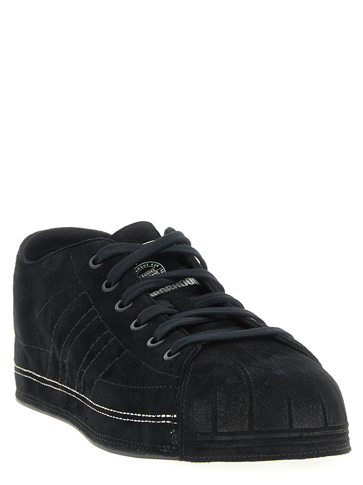 Y-3 Nizzastar Lo Sneakers - Black | 51cc34b038aac624a83b22d5c13394644972dccf