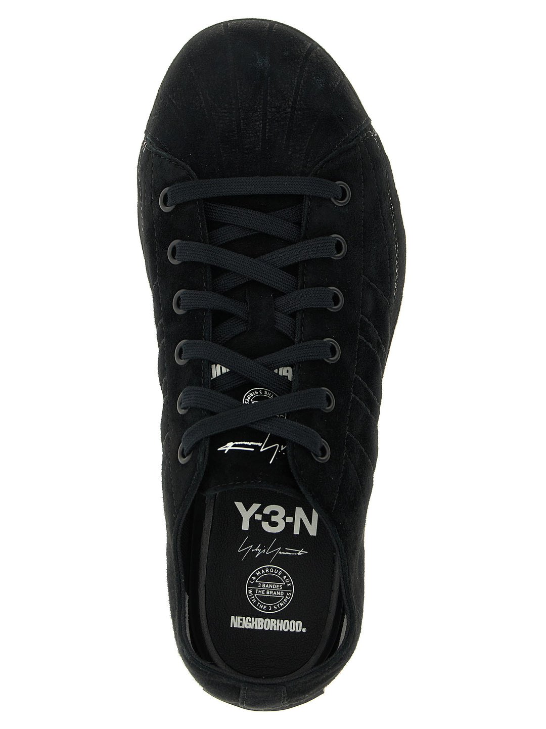 Y-3 Nizzastar Lo Sneakers - Black | 5c8f3b461429aa7efc9afe85e25bbb3bc8a3a033