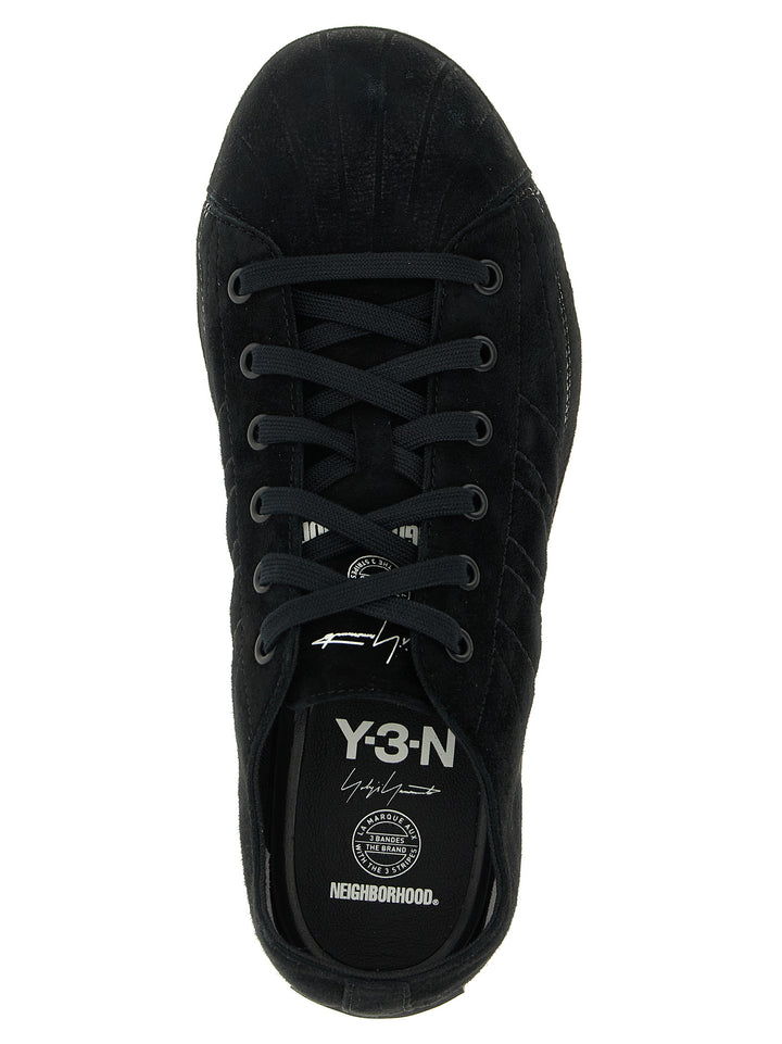 Y-3 Nizzastar Lo Sneakers - Black | 5c8f3b461429aa7efc9afe85e25bbb3bc8a3a033