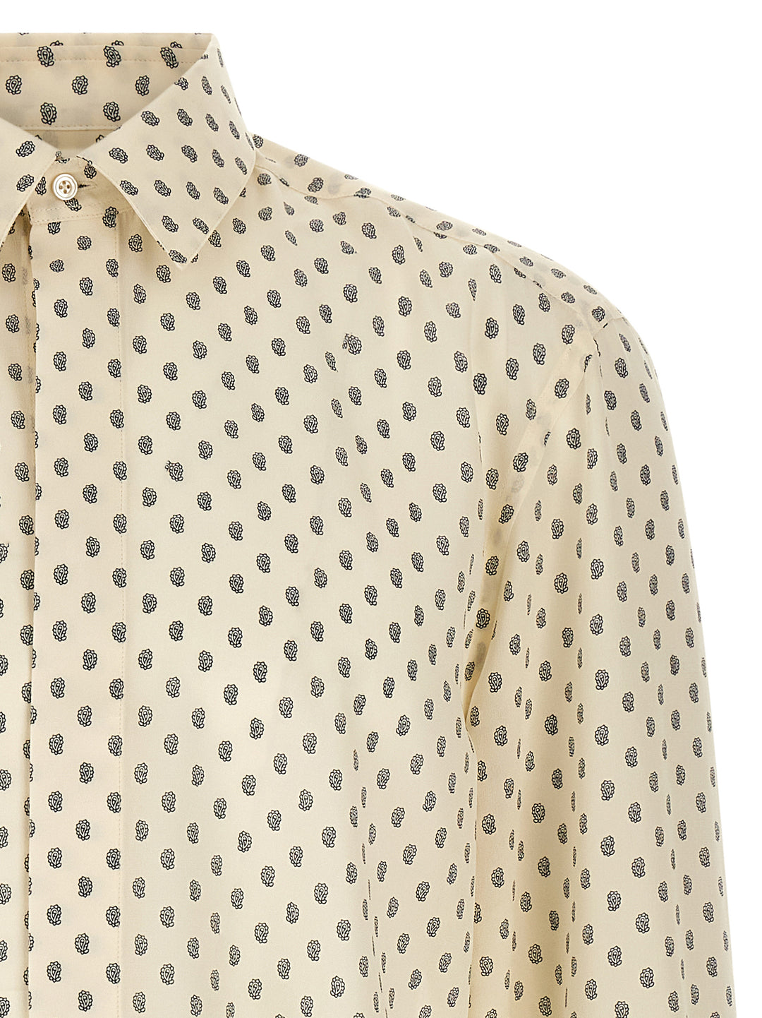 Tom Ford Paisley Print Shirt Shirt and Blouse - Beige | 443f2a9a06ee7639667ec6ff1b04152cd2e5311d