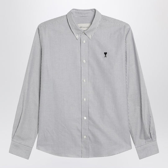 Ami De Coeur Striped White Shirt