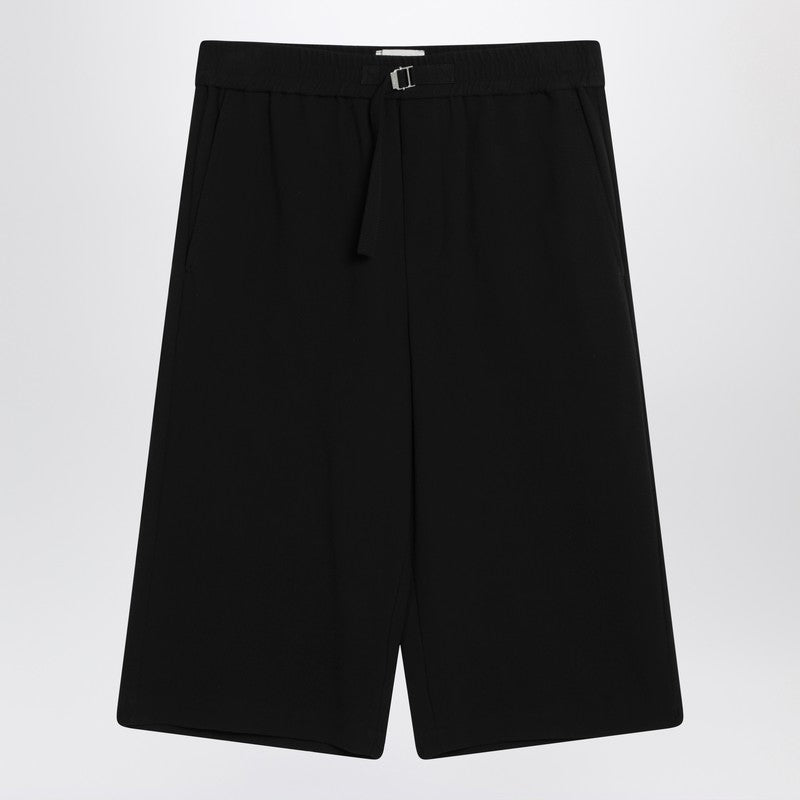 Ami Paris Shorts - Black | 6facc007ecbf0d9405deadad3e7983ab3bd8c7a4