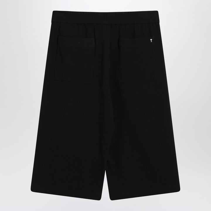 Ami Paris Shorts - Black | 8208d64d95337e5affe62ea3f244791a027c9965
