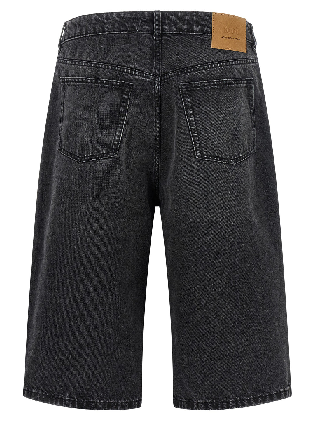 Ami Paris Denim Bermuda Shorts Bermuda and Short - Black | e84ae50087640d4aaf780a0356393b2aa8251fd8