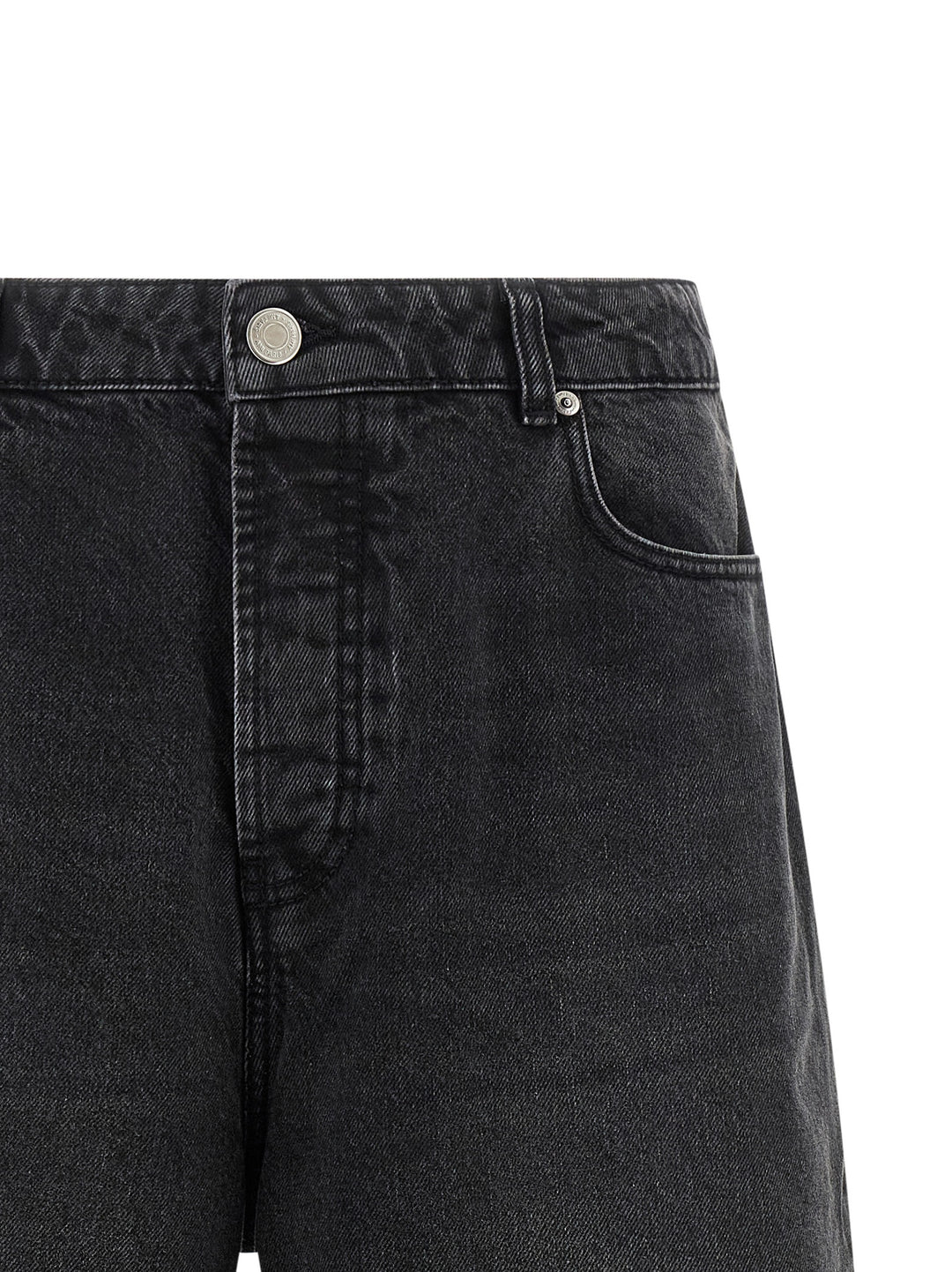 Ami Paris Denim Bermuda Shorts Bermuda and Short - Black | 20a98554e9d68cb4397e3b1f08d8c18ddc1a9a08