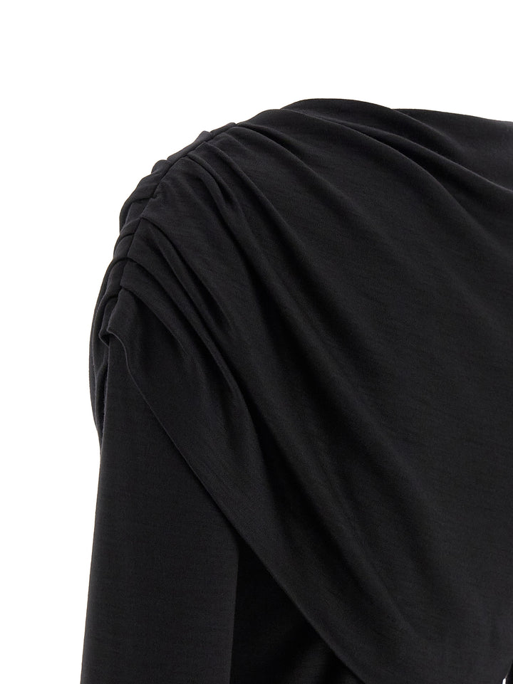 Isabel Marant Asna Tops - Black | 7a55d7c0720dcb8222dbf63102f8d64926b70f97