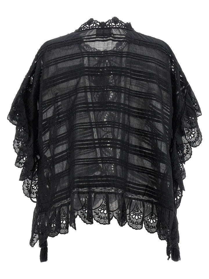 Marant Etoile Payton Tops - Black | 781ae66929573241cdf30bb06d96e57d3b8fb31a